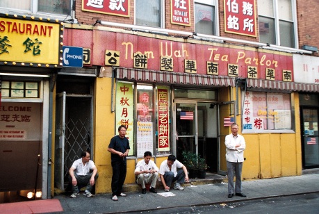 Business Slows in Chinatown after 9-11. Photo by Lia Chang
