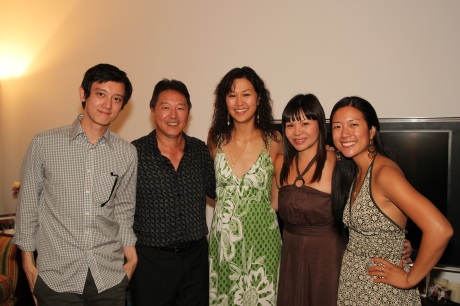 Sean Tarjoto, Rick Shiomi, Cindy Cheung, Fay Ann Lee, Amy Chang Photo by Lia Chang