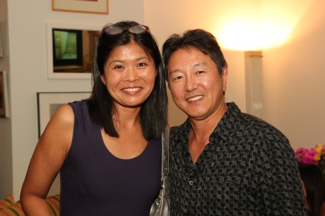 Happy Valley playwright Aurorae Khoo and Rick Shiomi Photo by Lia Chang