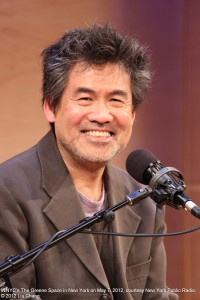 David Henry Hwang at WNYC’s The Greene Space in New York on May 7, 2012, courtesy New York Public Radio. © 2012 Lia Chang