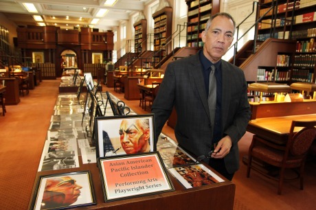Thom Sesma in the Asian Division Reading Room of the Library of Congress in Washington D.C. on May, 17, 2012. Photo by Lia Chang