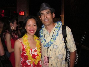  Lia Chang and Chris Tashima at DUO Lounge in New York on August 5, 2012. Photo by June Jee