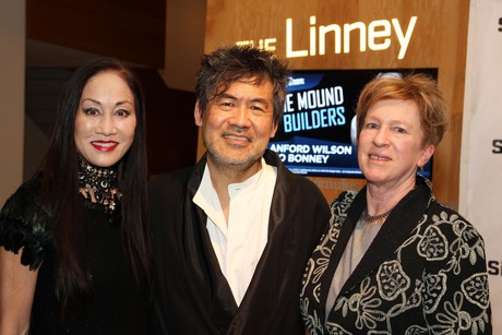 Lucia Hwong-Gordon, David Henry Hwang and Rachel Cooper. Photo by Lia Chang