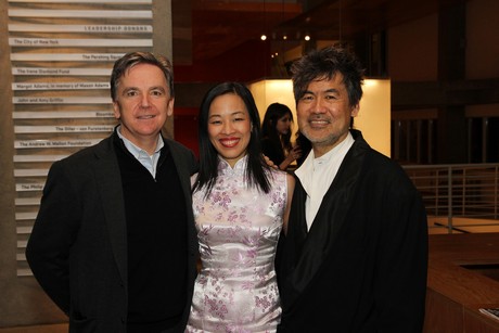 Jim Houghton, Lia Chang and David Henry Hwang. 