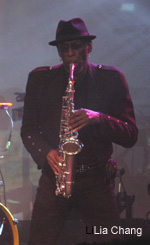Saxophonist Jeff Smith © Lia Chang