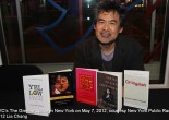 David Henry Hwang at WNYC’s The Greene Space in New York on May 7, 2012, courtesy New York Public Radio. © 2012 Lia Chang