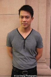 Byron Mann attends the screening of Dax Phelan's Jasmine at Village East Cinema in New York on July 30, 2015. Photo by Lia Chang