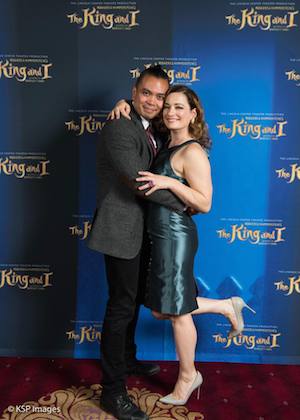 Jose Llana and Laura Michelle Kelly. Photo by KSP Images